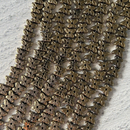 Drilled Hematite Butterfles